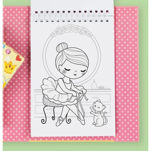 tiger tribe Activity SET - Coloring SET Ballet 20201 9341736004636