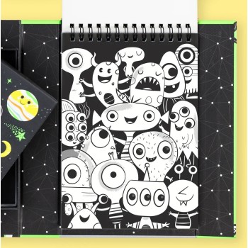 tiger tribe Activities SET - Coloring SET Outer Space 20211 9341736008559