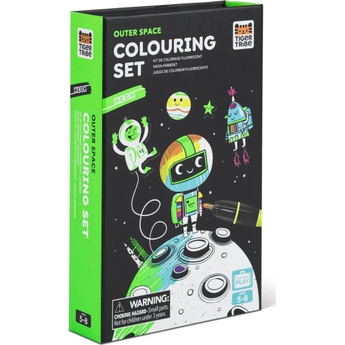 tiger tribe Activities SET - Coloring SET Outer Space 20211 9341736008559