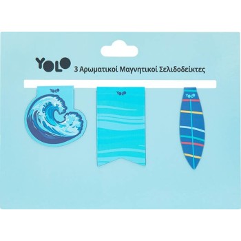 Yolo Aromatic Magnetic Bookmarks - Wave 90621 7290120036581