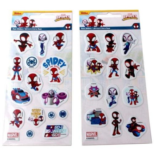 Spiderman GIM Sticker Foam Spidey 777-50138 5204549166899