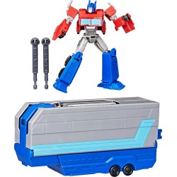 Hasbro Transformers Earthspark Optimus Prime Battle Trailer Playset G0750 5010996319036