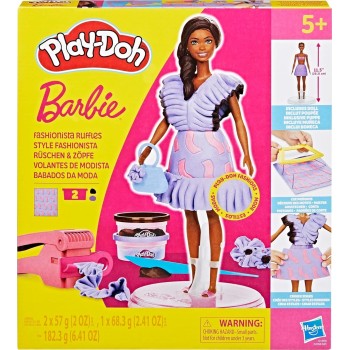Hasbro Play-Doh Barbie Fashionista Ruffles Σετ G1354 / G1359 5010996315687