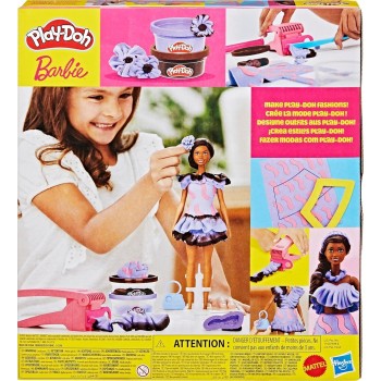 Hasbro Play-Doh Barbie Fashionista Ruffles Σετ G1354 / G1359 5010996315687