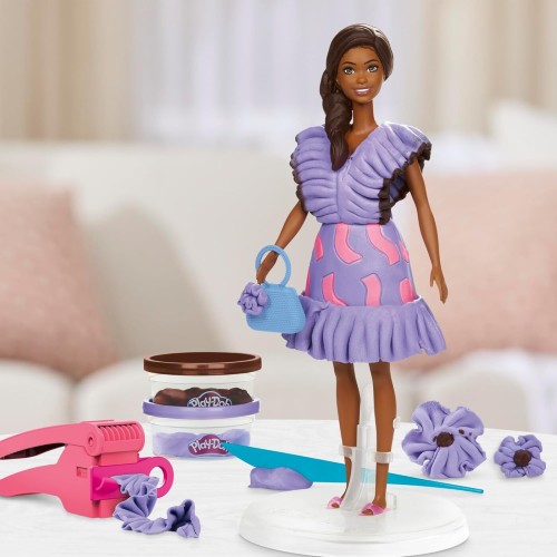 Hasbro Play-Doh Barbie Fashionista Ruffles Σετ G1354 / G1359 5010996315687