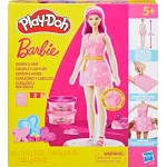 Hasbro Play-Doh Barbie Hearts And Hair Doll Set G1354 / G1357 5010996315670