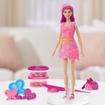 Hasbro Play-Doh Barbie Hearts And Hair Doll Set G1354 / G1357 5010996315670