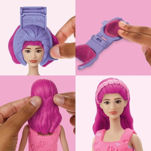 Hasbro Play-Doh Barbie Hearts And Hair Doll Set Σετ G1354 / G1357 5010996315670