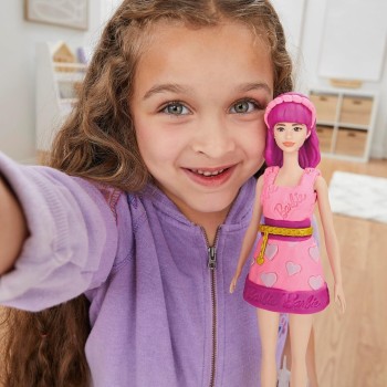 Hasbro Play-Doh Barbie Hearts And Hair Doll Set Σετ G1354 / G1357 5010996315670
