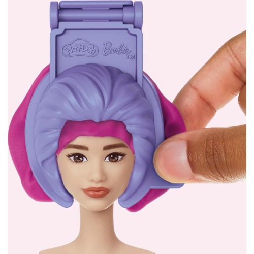 Hasbro Play-Doh Barbie Hearts And Hair Doll Set G1354 / G1357 5010996315670