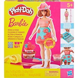 Hasbro play-doh barbie florals and fringe  set G1354 / G1360 5010996315694