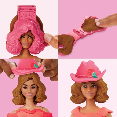 Hasbro Play-Doh Barbie Florals And Fringe Σετ G1354 / G1360 5010996315694