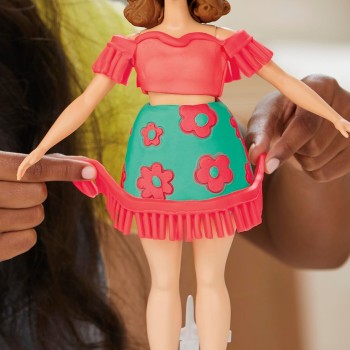 Hasbro Play-Doh Barbie Florals And Fringe Σετ G1354 / G1360 5010996315694