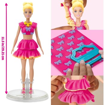 Hasbro Play-Doh Barbie Ruffles And Bows  Set G1354 / G1361 5010996315663