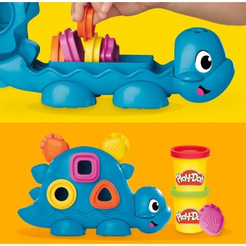 Hasbro Play-Doh Starters Shapes and Colors Dinosaur Toy G0491 5010996299918