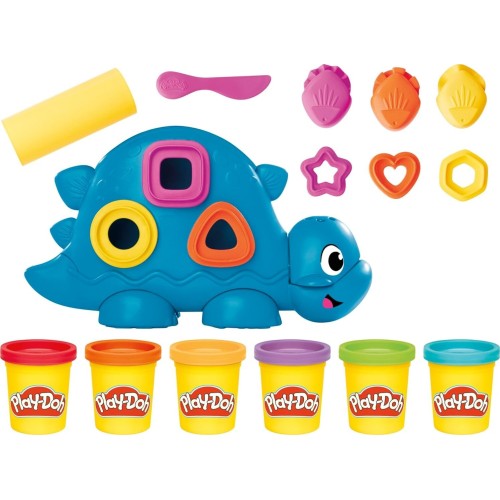 Hasbro Play-doh Starters Shapes and Colours Dinosaur Toy G0491 5010996299918