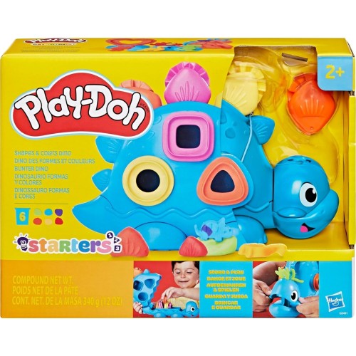 Hasbro Play-doh Starters Shapes and Colours Dinosaur Toy G0491 5010996299918