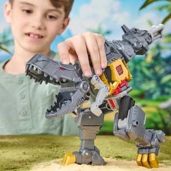 Hasbro Transformers Cyberworld Grimlock Chomp And Battle Φιγούρα Δράσης G0748 5010996319166