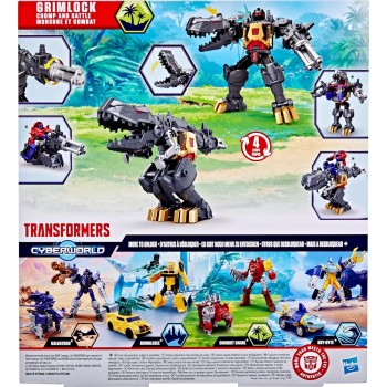 Hasbro Transformers Cyberworld Grimlock Chomp And Battle Action Figure G0748 5010996319166
