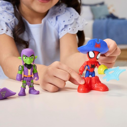 Hasbro Spiderman Spidey And His Amazing Friends  Water-Webs Webs Ahoy Bubble Pirate Ship Toy G0666 5010996281357
