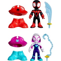 Hasbro Spiderman Spidey And His Amazing Friends  Water-Webs Pirate Miles Spin Morales And Pi G0662 / G1462 5010996281210