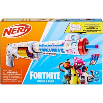 Hasbro Nerf Fortnite Frenz 4 Ever Blaster Dart Blaster G1132 5010996325907