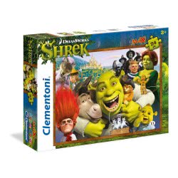 Clementoni Παζλ 24Τμχ MAXI Super Color Shrek 1200-24046 8005125240463