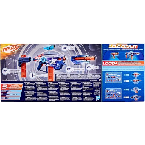 Hasbro NERF LOADOUT Galactic Commander Blaster και 48 N1 Darts G1580 5010996347091