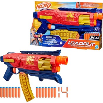 Hasbro NERF Loadout Shadowspeed Recon Blaster και 14 N1 Darts G1759 5010996347114