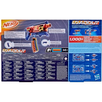 Hasbro NERF Loadout Shadowspeed Recon Blaster και 14 N1 Darts G1759 5010996347114