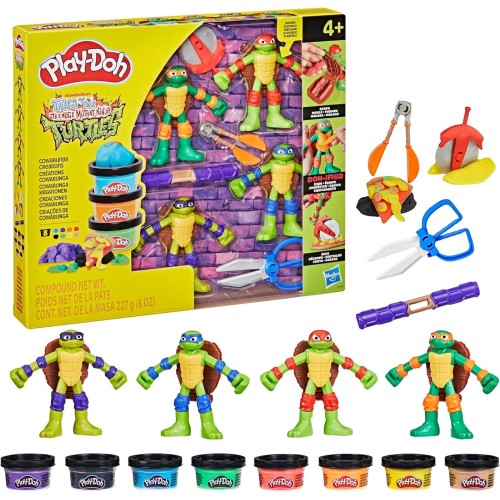 Hasbro Play-Doh Teenage Mutant Ninja Turtles Cowabunga Creation Playset G0556 5010996308955
