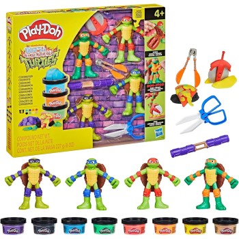 Hasbro Play-Doh Teenage Mutant Ninja Turtles Cowabunga Creation Playset G0556 5010996308955