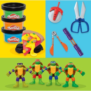 Hasbro Play-Doh Teenage Mutant Ninja Turtles Cowabunga Creation Playset G0556 5010996308955