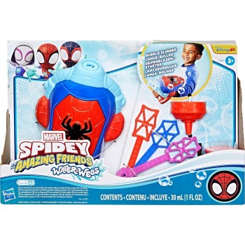 Hasbro Spiderman Spidey And His Amazing Friends  Water-Webs Bubble Slinger G0660 5010996286130