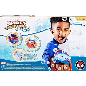 Hasbro Spiderman Spidey And His Amazing Friends  Water-Webs Bubble Slinger G0660 5010996286130