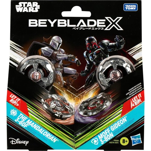 Hasbro Beyblade X And  Wars Collab The Mandalorian 3-60F Vs. Moff Gideon 3-80N G0279 / F9589 5010996257130