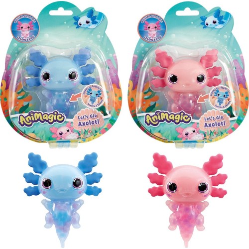 As company Animagic Φιγούρα Νερού Lets Glo Axolotl Για 4+ Χρονών - 1 Τμχ 1863-34847 8720077348479