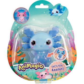 As company Animagic Water Figure Lets Glo Axolotl for 4+ Years 1863-34847 8720077348479