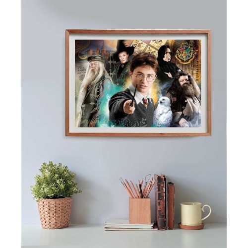 Clementoni παζλ harry potter 500 τμχ - compact box 1220-35534 8005125355341