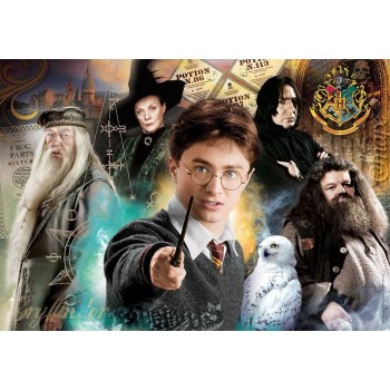 Clementoni παζλ harry potter 500 τμχ - compact box 1220-35534 8005125355341
