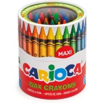 CARIOCA Wax Maxi Tube 50 Pcs C42388 8003511423889