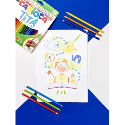 CARIOCA Pencils Tita Cube 50 Pcs C42872 8003511428723