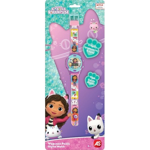 As company As Children's Digital Clock Dreamworks Gabbys Dollhouse for 3+ Years 1027-64251 5203068642518