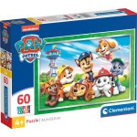 Clementoni παιδικό παζλ super color nickelodeon paw patrol 60 τμχ 1200-26071 8005125260713