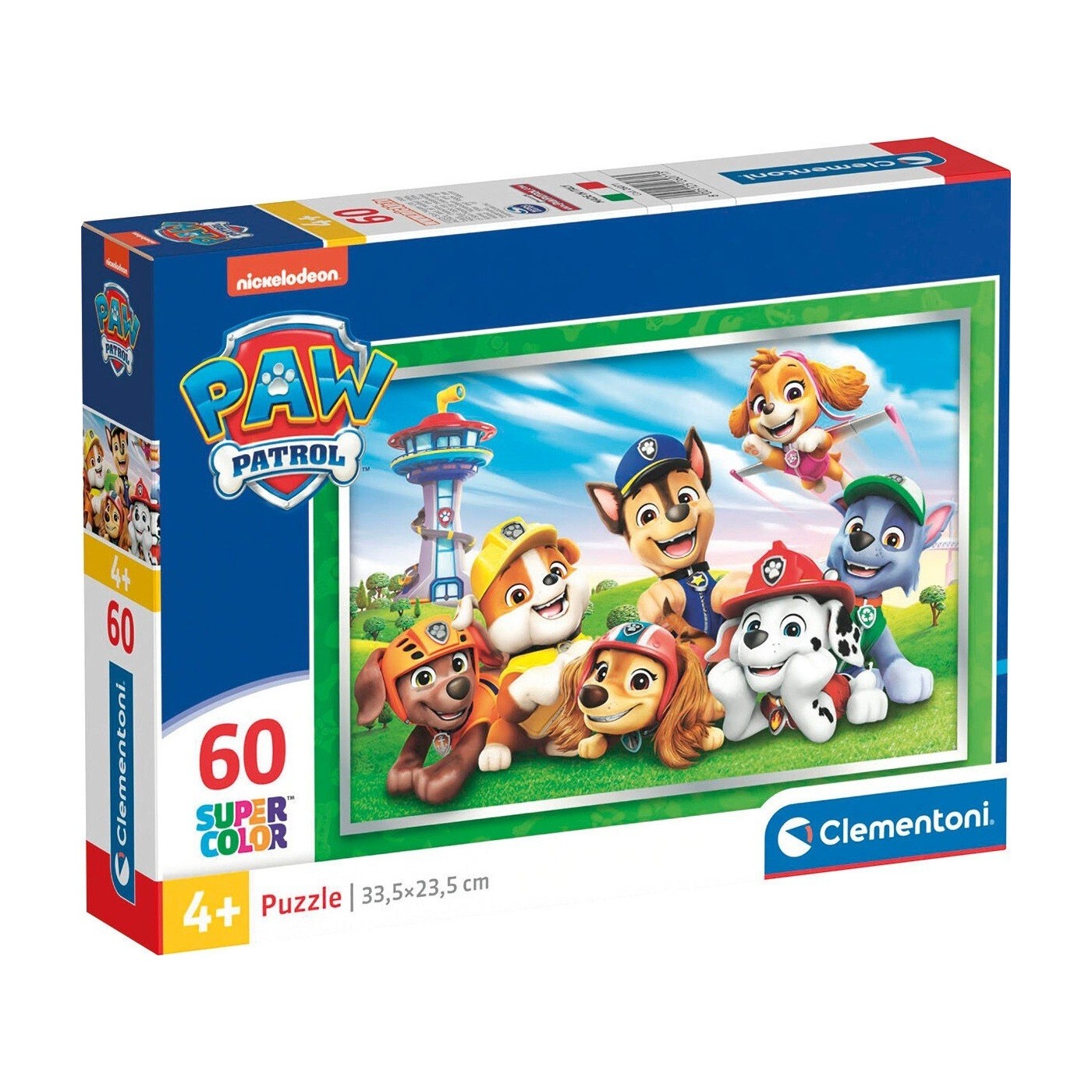 Clementoni Children's Super Color Nickelodeon Paw Patrol 60 pcs 1200 ...