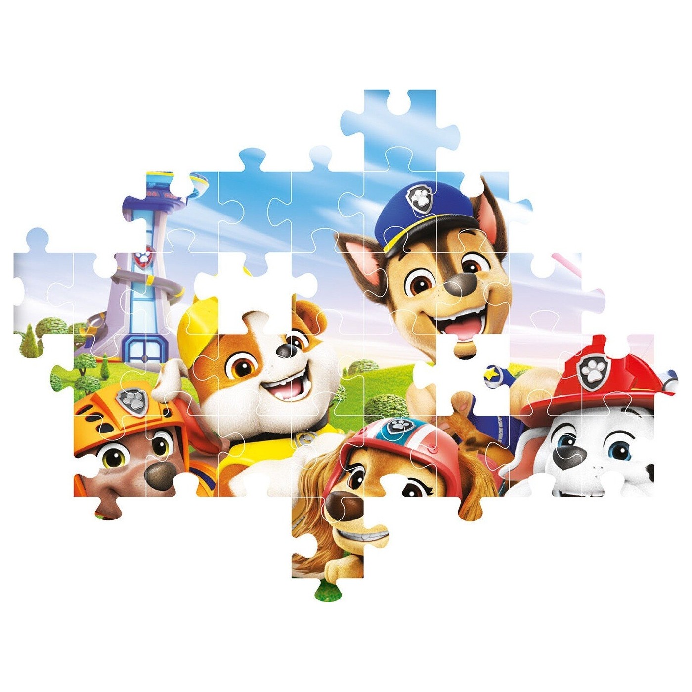 Clementoni Children's Super Color Nickelodeon Paw Patrol 60 pcs 1200 ...