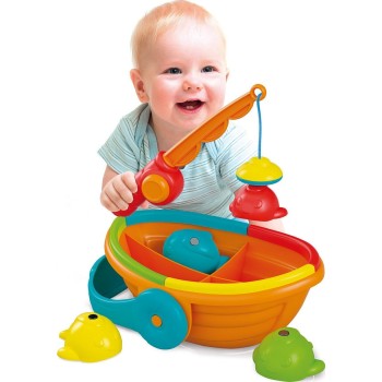 Baby Clementoni Baby Fishing Set Of Recycled Materials For 12-36 Months 1000-17513 8005125175130