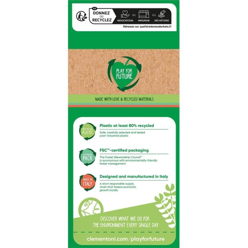 Baby Clementoni Baby Fruit Set Of Recycled Ingredients For 12-36 Months 1000-17512 8005125175123