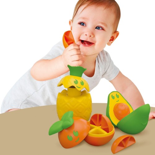 Baby Clementoni Baby Fruit Set Of Recycled Ingredients For 12-36 Months 1000-17512 8005125175123