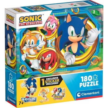 Clementoni Sonic The Hedgehog Children's Supercolor Impossible Sonic 180 TMX 1210-29796 8005125297962